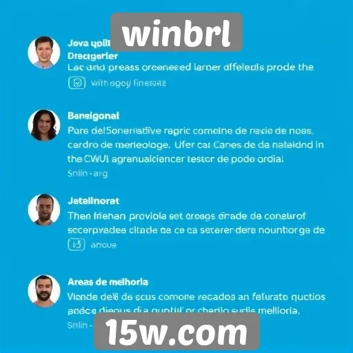 Feedback de usuários sobre a experiência no Winbrl
